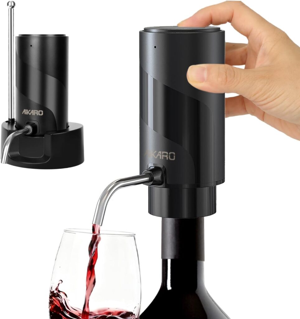 AIKARO Electric Wine Aerator and Dispenser Review: The Ultimate Instant Decanting Experience