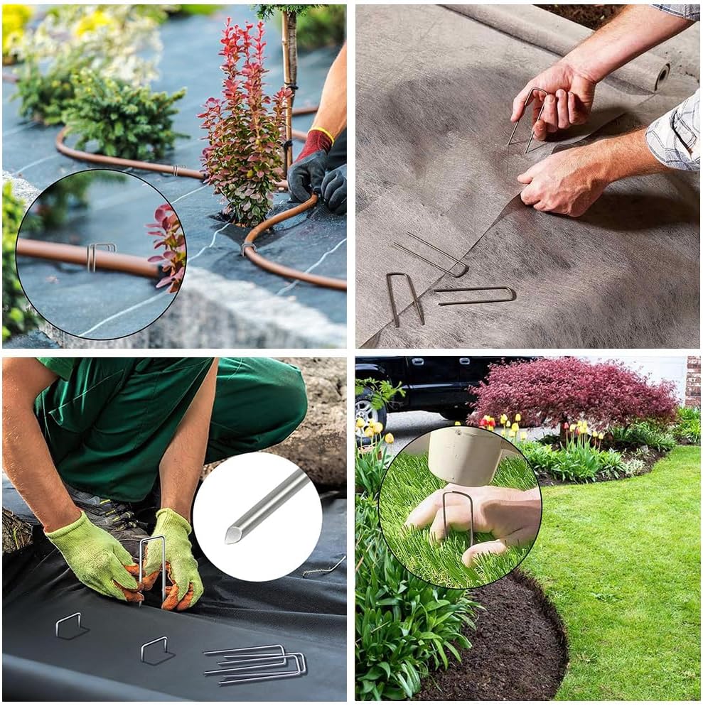 100-Pack 4-Inch Galvanised Steel Ground Pegs Review: The Ultimate Heavy-Duty Garden Staples