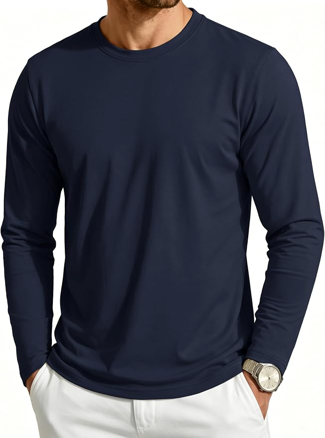 Cavva Men’s Long Sleeve Casual T-Shirt Review: The Ultimate Everyday Basic Layering Tee