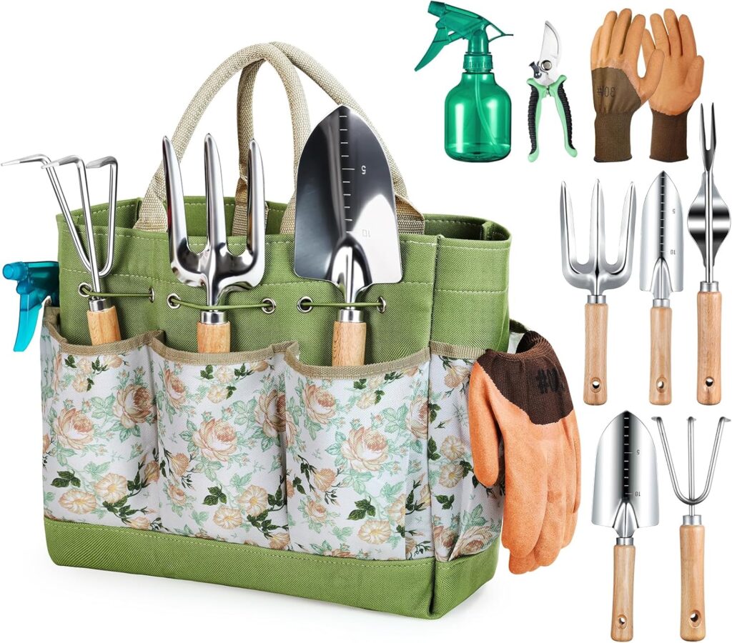 Grenebo Heavy-Duty Stainless Steel Gardening Tool Set Review: The Ultimate All-in-One Kit for Plant Lovers