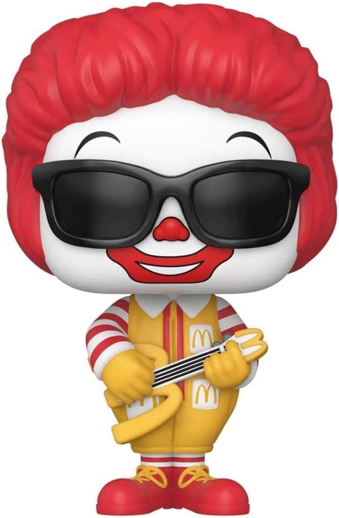 Funko POP! McDonalds Rock Out Ronald – Rockstar Nugget – McDonald’s – Collectable Vinyl Figure – Gif…