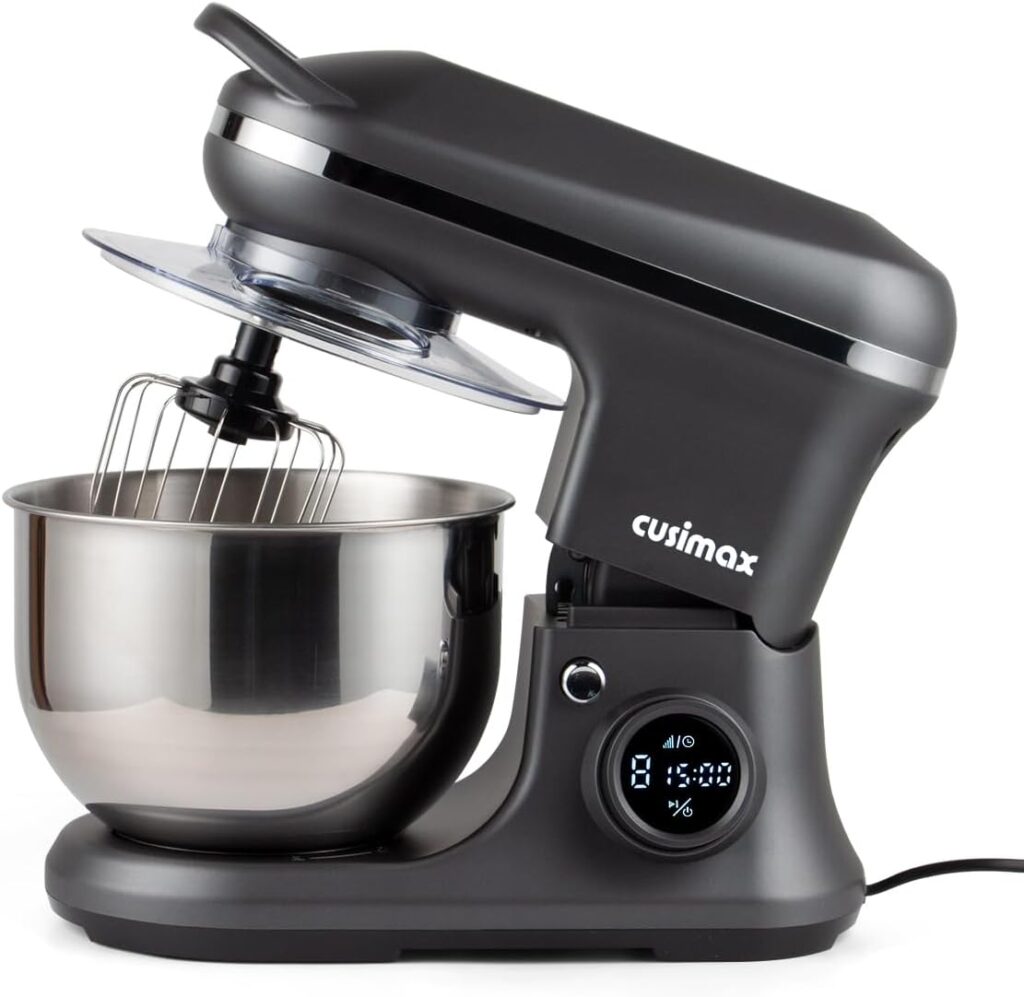 Stand Mixer with Digital Control Timer and Speed