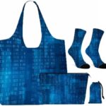 4Pcs Digital Binary Code Gifts for Women Girls Code Lover