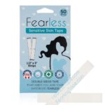 Fearless Tape Sensitive Skin – Hypoallergenic Fashion Tape Double Sided (50 Strips) | Gentle Body Ta…