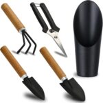 5 Pcs Succulent Tools Mini Garden Tools Pruning Shears as Plant Accessories Gardening Hand Tools Kit…