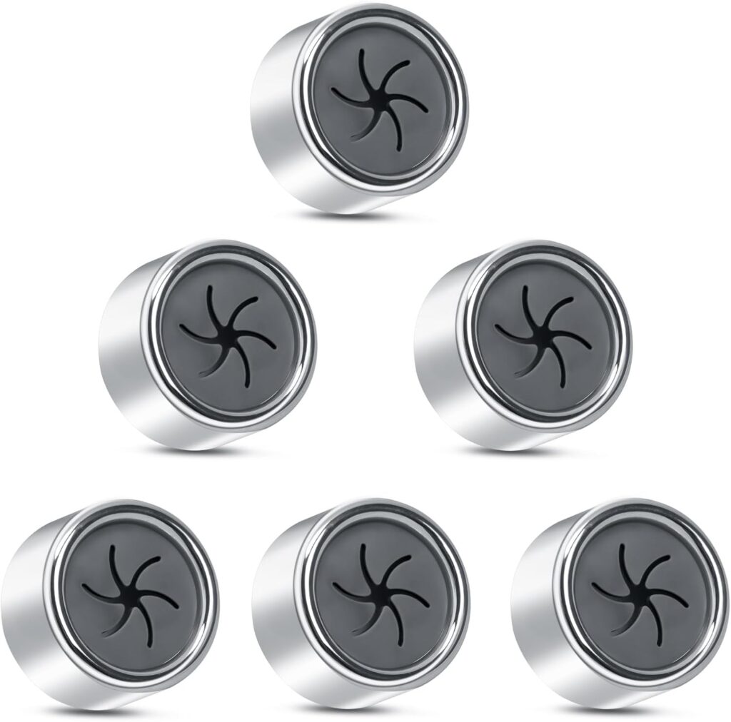Alyvisun 6 Piece Self-Adhesive Tea Towel Holders for Kitchen and Bathroom