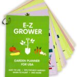 EZ Grower Garden Planner | Tips & Tricks | Gardening Zones for 20 Common Vegetables | Perfect for Be…