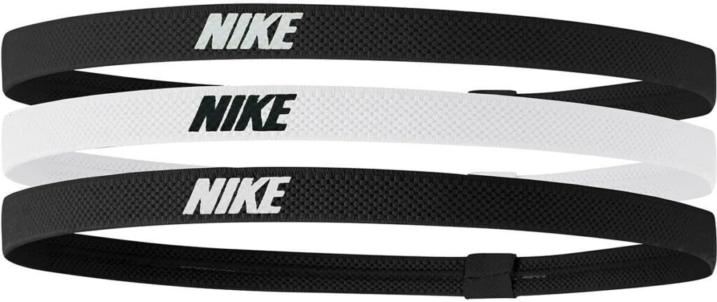 NIKE Men’s Headband-9318-119 Headband, 036 Black/White/Black, One Size UK