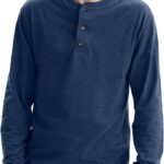 Hanes Men’s Beefy Henley Henley Shirt (Pack of 1)