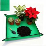 26″ x 26″ Repotting Mat for Indoor Plants – Waterproof Plant Potting Tray, Portable Gardening Mat fo…