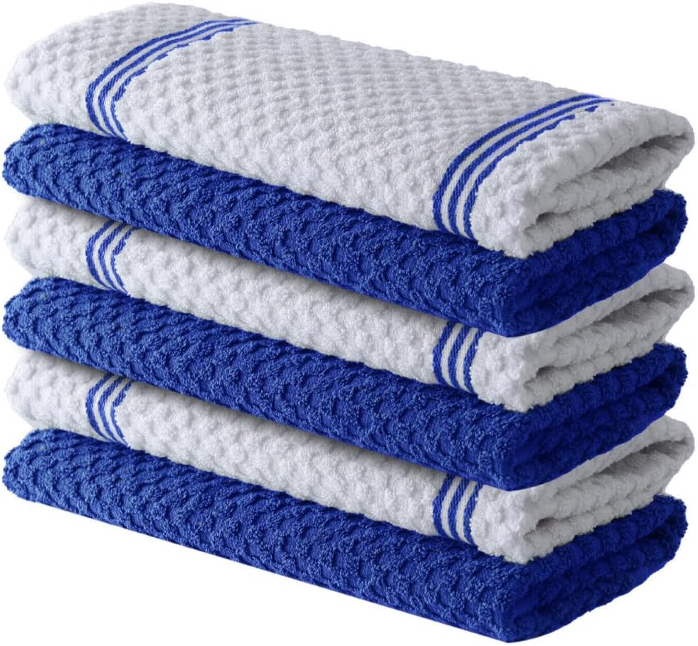 Infinitee Xclusives Kitchen Towels – 6 Pack – Terry Tea Towel-38 x 64 cm