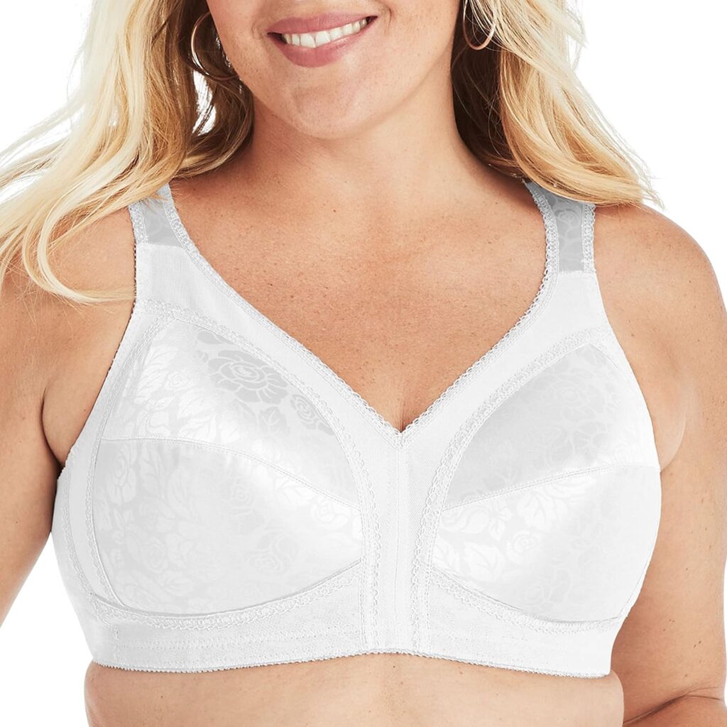 Playtex Women’s 18 Hour Front-Close Wirefree Bra W/Flex Back Us4695 18 Hour Front-Close Wirefree Bra…